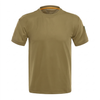 Tactical-Shirt Khaki, Studiofoto vor weißem Hintergrund