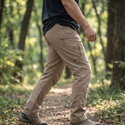 Tactical Outdoor Trousers, Water-Repellent, Multiple Pockets