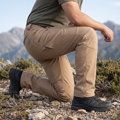 Tactical Outdoor Trousers, Water-Repellent, Multiple Pockets