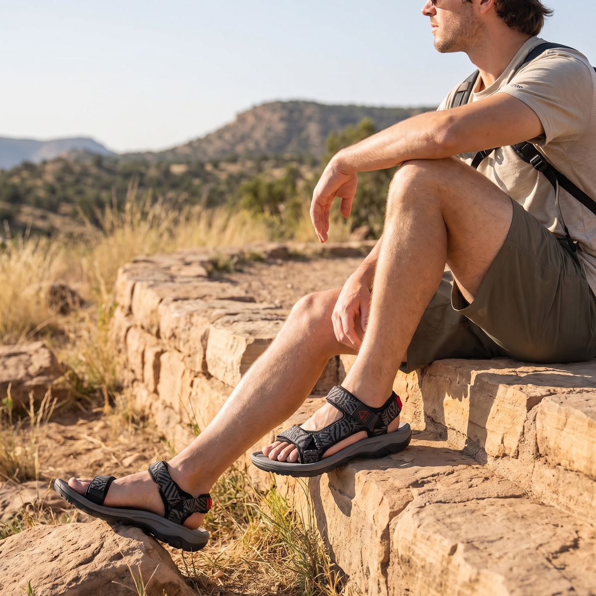 Hike & Haven Sandalen Passform Ganzkoerper