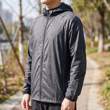 Hike & Haven Sonnenschutzjacke Passform Ganzkoerper