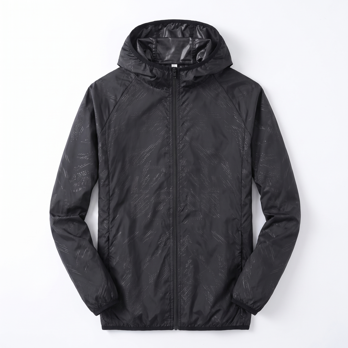 Hike & Haven Sonnenschutzjacke Schwarz Packshot