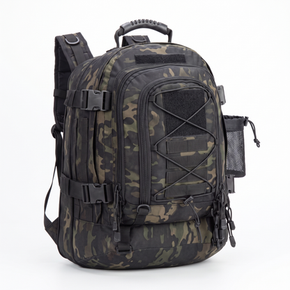 Hike & Haven Taktischer Rucksack Black CP Packshot