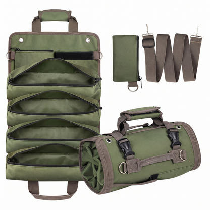 Hike & Haven Werkzeugtasche Gruen Packshot