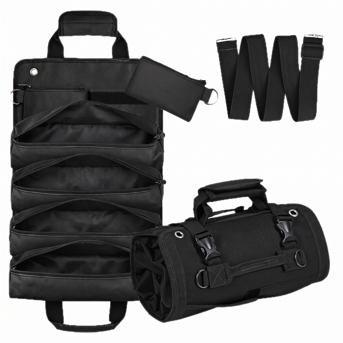 Hike & Haven Werkzeugtasche Schwarz Packshot