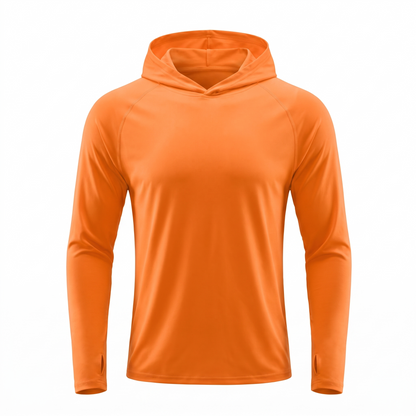 UV-Schutz-Longsleeve, Orange