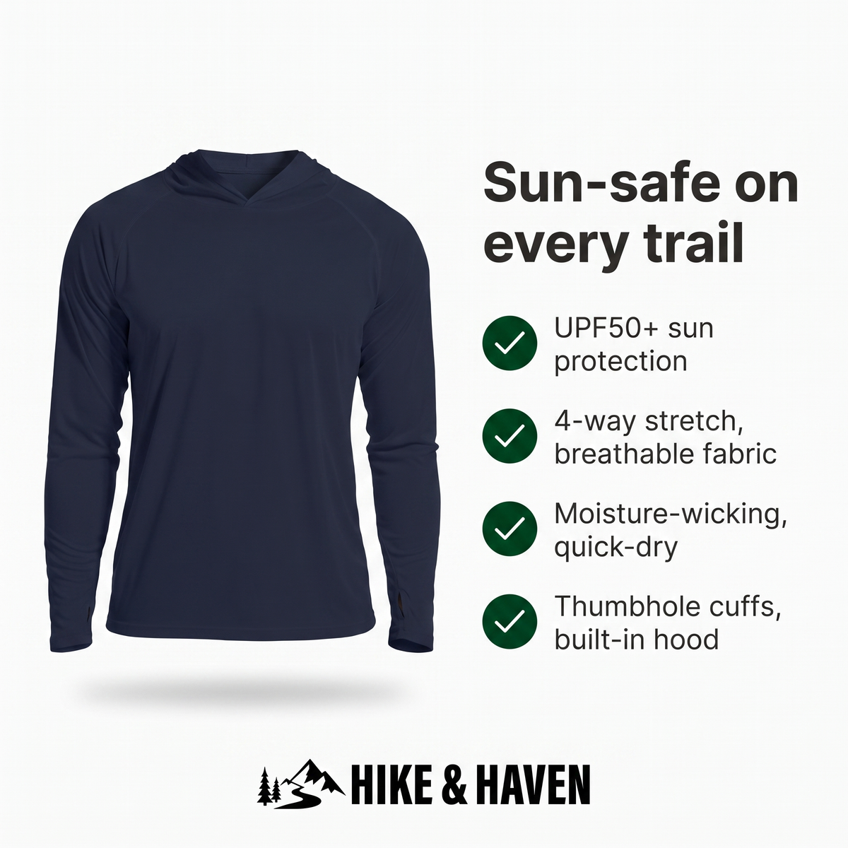 Produktvorteile des UV-Schutz-Longsleeves