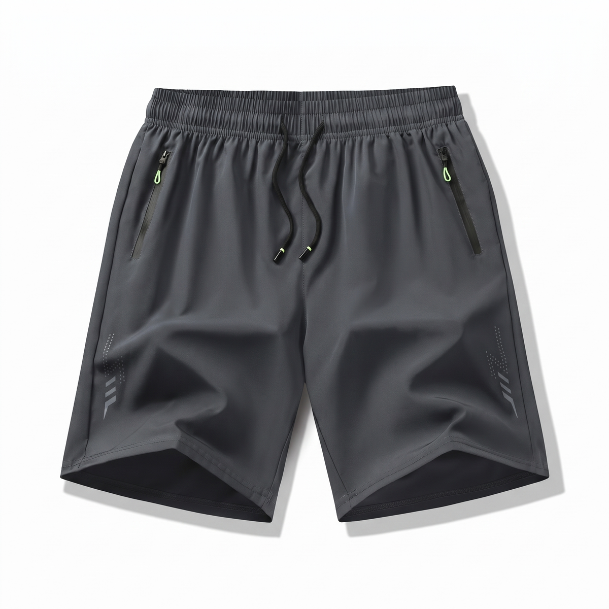 Laufshorts Herren Plus Size, Dunkelgrau