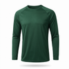 Langarm-Laufshirt Herren, Dunkelgruen