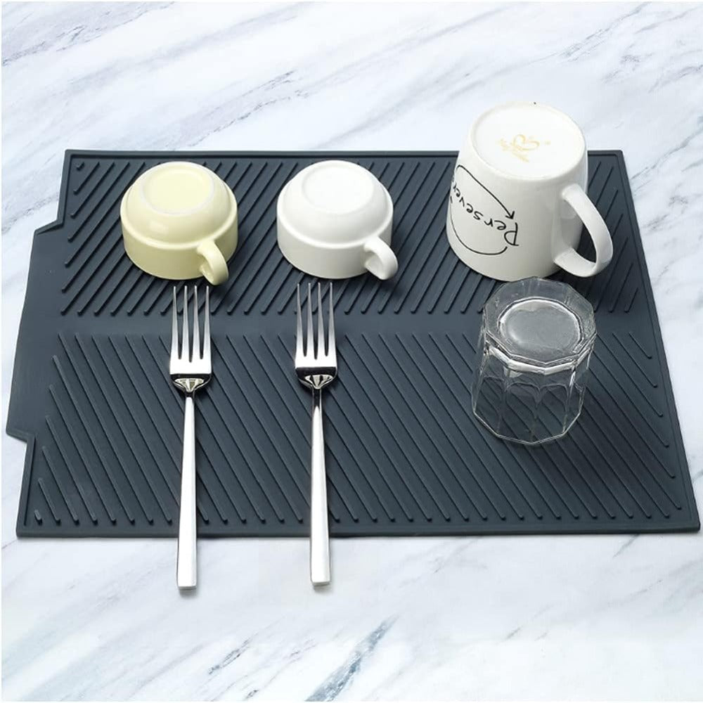 FlexiDry Silicone Drying Mat – Multifunctional Kitchen Wonder