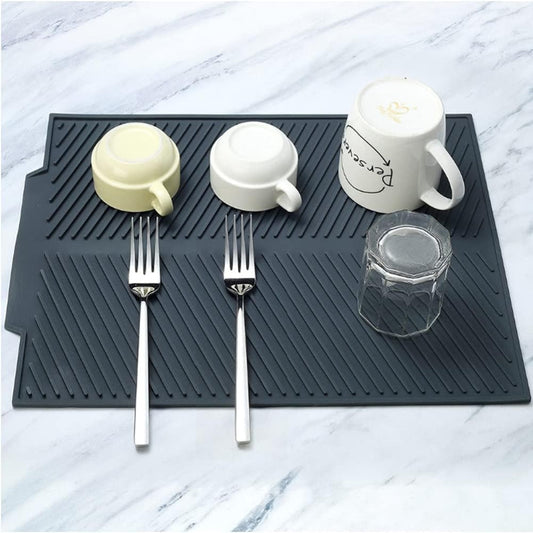 FlexiDry Silikon-Abtropfmatte – Multifunktionales Küchenwunder