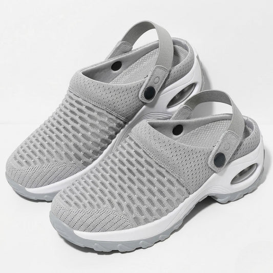 Damen-Walking-Schuhe mit atmungsaktivem Mesh und gepolsterter Sohle