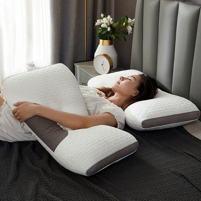 Alviora Hybrid Pillow – Neck Support for Back and Side Sleepers