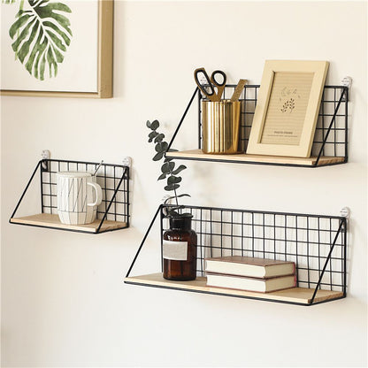 Tervina Hanging Shelf – Stylish Combination of Wood & Metal